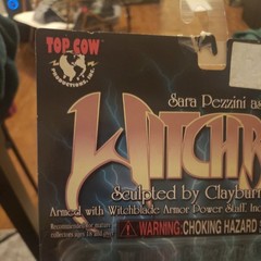 Witchblade Series 1 Brand New Clayburn Moore Signed 1998 Top Cow Action Figure