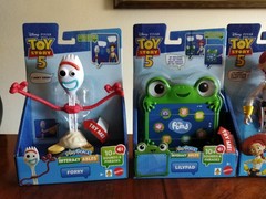 Toy Story 5 PlayScale Interactables Complete Set Woody Buzz Jessie Forky Lilypad