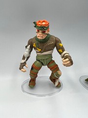 5 x Teenage Mutant Ninja Turtles (TMNT) – Action Figure Display Stands – CLEAR