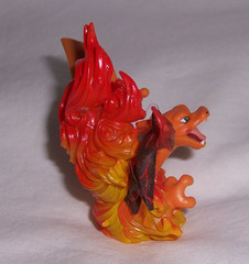 MEGA Charizard Figure Flame Fire Pokemon TCG Official X/Y Evolution 3″ 2016