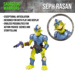 Boss Fight Studio Seph Rasan – Saurozoic Warriors IN STOCK US SELLER