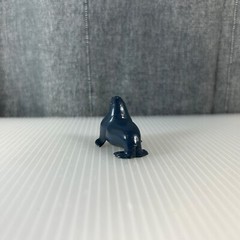 Disney Pixar Gray Seal 1″ Inch PVC Plastic Figure Figurine Cake Topper
