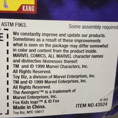 Avengers United They Stand Vision Light Up Action Figure Toy Marvel ToyBiz 1999
