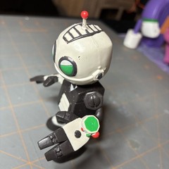 Ratchet and Clank 2008 PlayStation Tuxedo Figure GameStop Exclusive