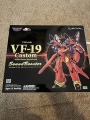 Arcadia Macross 7 Fire Valkyrie VF19 Kai Sound Booster Pre-owned