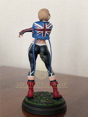 Cammy Street Fighter/3d Figure 25cm Professional Hand Painted