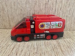 2000 Bandai Power Rangers Lightspeed Rescue Pyro Rescue One Fire Truck *TESTED*