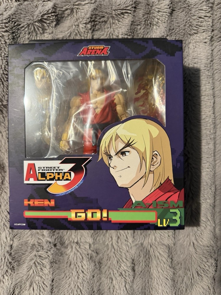 Storm Arena Street Fighter Alpha 3 Ken 1/12 Scale Action Figure Brand New