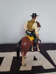Wyatt Earp w Hat 1950s HARTLAND PLASTICS Vintage Original Item