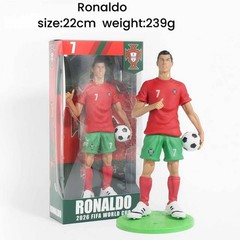 Best Soccer Player 8 inch Action Figures Messi Ronaldo