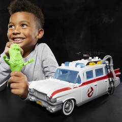 Ghostbusters Ecto 1 Vehicle Toy with Slimer Accessory for Kids Ages 4 and Up