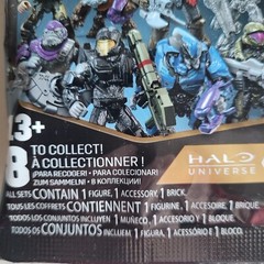 4 – Mega Construx Halo Infinite 343 Series 3 Mini Figure Blind Bags 4 Random New