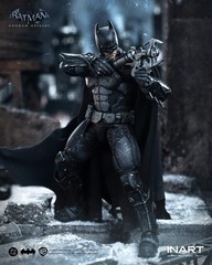 INART Batman Arkham Origins Battle Damaged 1/12 Figure DC Action