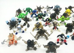 Lot Of 39 – Fistful Power Mini Figures By Moose Toys Bulk Fist Full 25c K-Mart