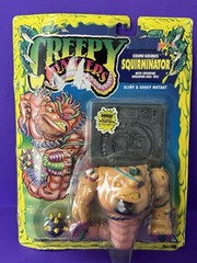 CREEPY CRAWLERS SQUIRMINATOR WITH CRUSHING WRECKING BALL TAIL BY TOYMAX