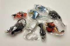How to Train Your Dragon Figures 8 Pcs Set Hiccup Light Fury Toothless Stormfly