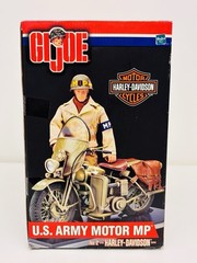 GI Joe US Army Motor MP Harley Davidson No. 2 Motorcycle 12″ 81643 New Sealed