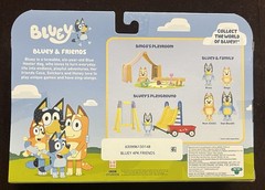 Bluey & Friends Figure 4-Pack Set: Bluey, Snickers, Coco & Honey
