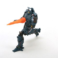 Uprising Side Jaeger Gipsy Danger Avenger 7″ Action Figure Toy LED Light Version