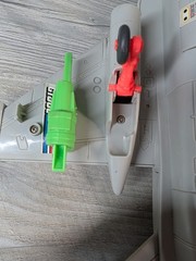 Vintage GI Joe Ghost Strikers Fighter Jet Hasbro 1993 Toy Aircraft Incomplete