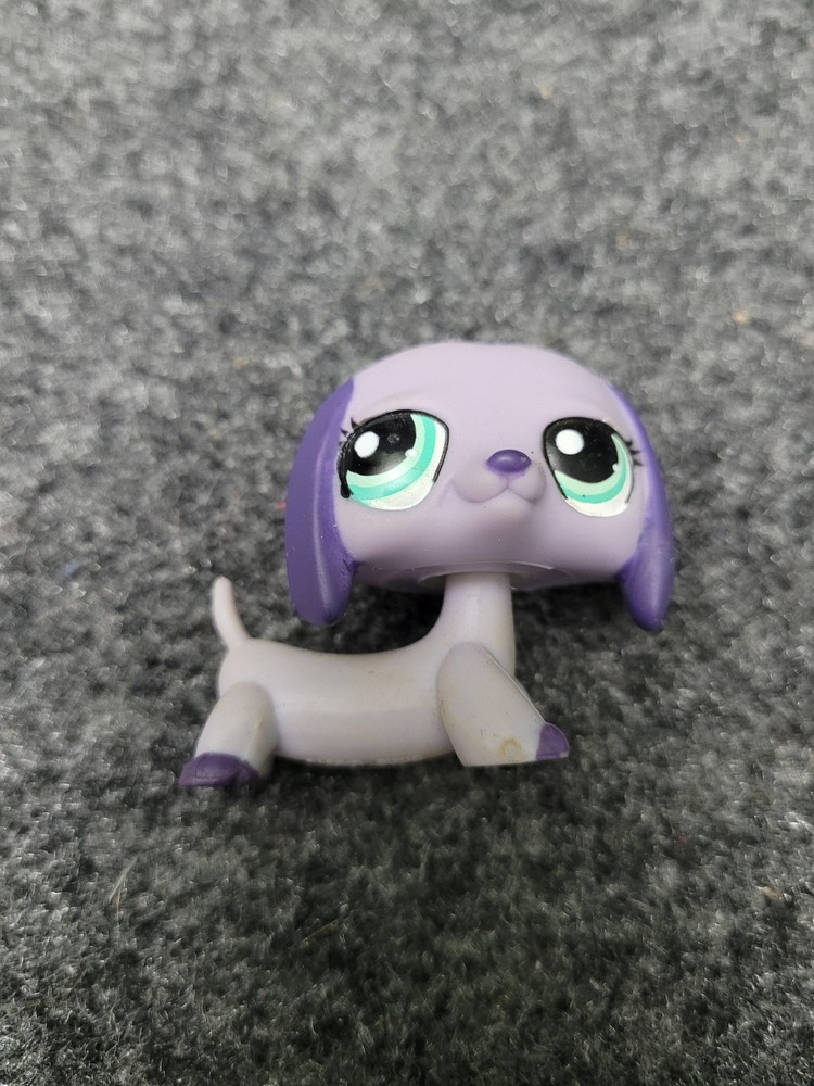 Littlest Pet Shop LPS 1367 Dachshund Dog Figure Hasbro 2005 Toy Collectible