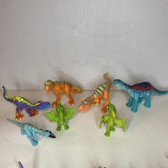 Huge Lot Of 42 Jim Henson Learning Curve Dinosaur Train Dino Small Figures 2010