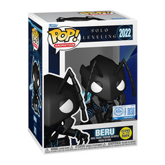 SOLO LEVELING – Beru (GLOW) #2022 Exclusive Pop! Vinyl Figure + POP PROTECTOR