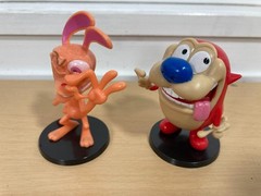 Nickelodeon Ren & Stempy PVC figures cake toppers 2018 Greenbrier International