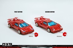 DX9 Transformation D-21 2.0 version 18cm Red Storm G1 Sideswipe D21 MP Scale