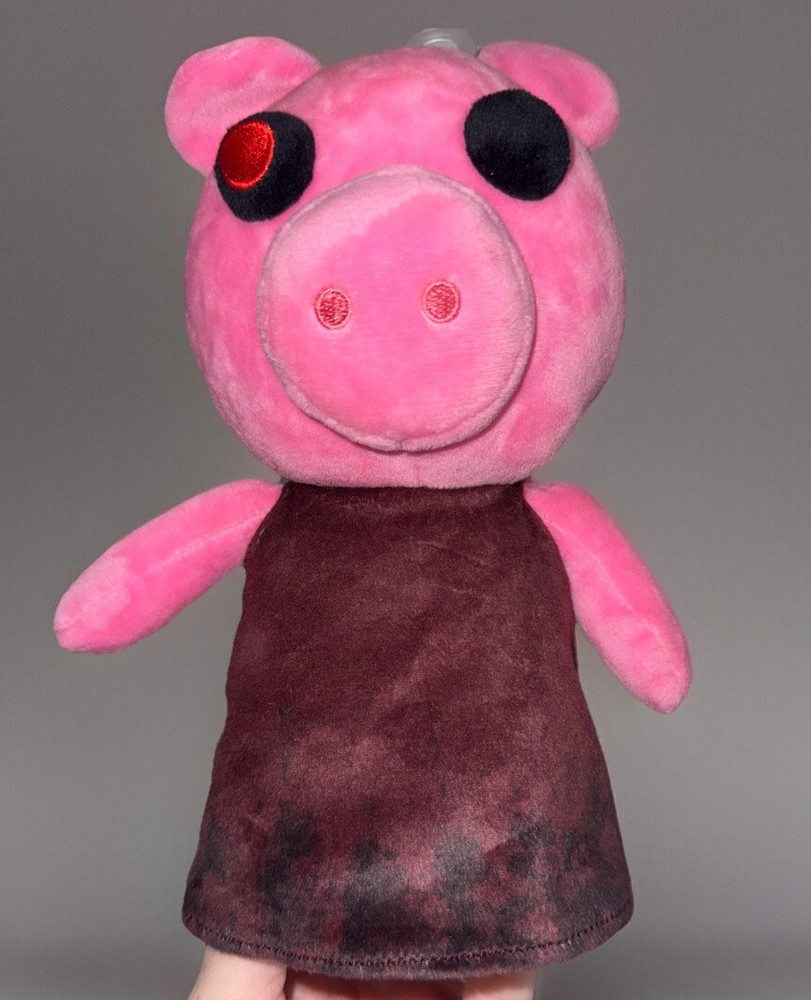 Roblox Piggy Series 2 Collectible Plush Pink Pig 8.5” Stuffed Animal Minitoon