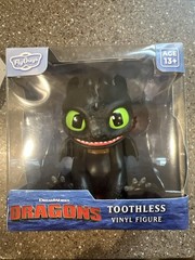 Culturefly DreamWorks Dragons Toothless Sitting Collectible Vinyl Figure NEW
