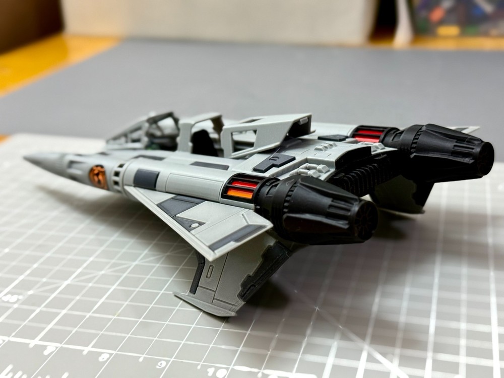 Buck Rogers Thunderfighter Starfighter Model 11in. (GRAY)