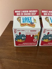 3 LOST KITTIES MICE MANIA BLIND BOX CARTONS SERIES 3 2019 WHO’Z HIDIN INSIDE NIB