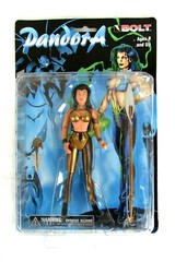 Pandora Action Figure Character 1997 Bolt Ages 8-Up Box Has Small Dent & Crack