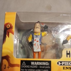 Hello Neighbor 3 Piece Action Figurine Box Set Zag Toys from the video games