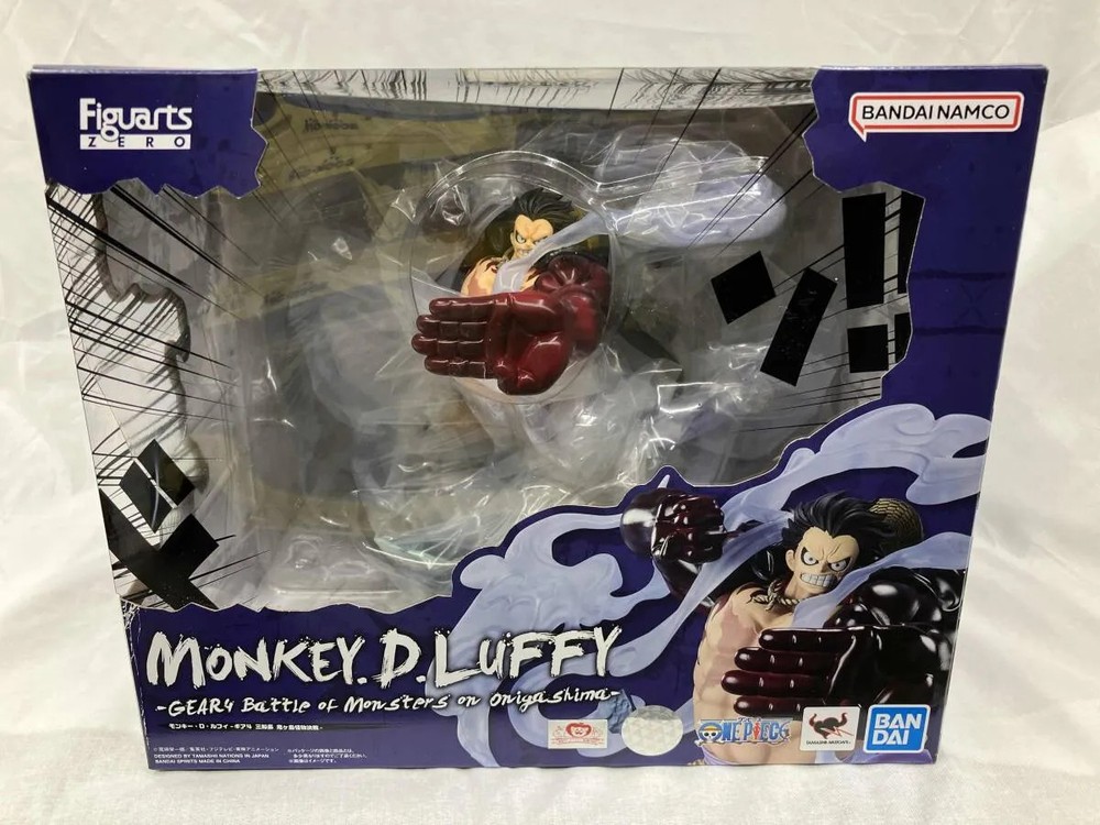 Bandai Figuarts ZERO One Piece Monkey D. Luffy Gear 4 Onigashima Monster Battle
