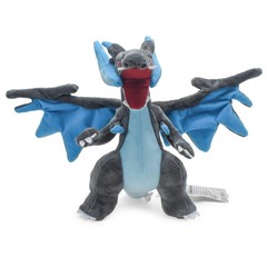 New Mega Charizard X Plush Soft Toy Doll Stuffed Animal Teddy 9″