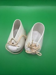 (1) Pair #2 Cabbage Patch Kids Doll Shoes With LACES – Fits 14″ to 16″ Dolls