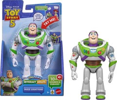 Toy Story 5 Playscale Interactables Buzz Lightyear 7-Inch Talking Figure