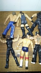 12 PC LOT JAKKS Pacific WWE Wrestling ACTION FIGURES 99 – 03 MYSTERIO HILLBILLY