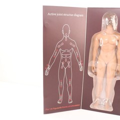Jiaou Doll Seamless Male Action Figure Body Open Box 1:6 Scale Flexible Movable
