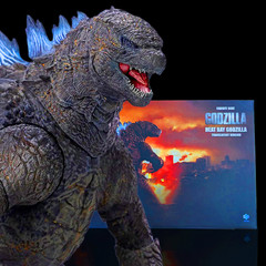Godzilla 2014 Godzilla Heat Ray Translucent Exquisite Basic Series Action Figure