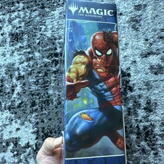 New Marvel Legends Magic The Gathering Battle- Damaged Spider-Man Missing Card