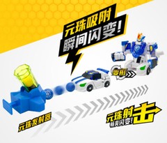 Mecard Ball Magnetic Transform Boys Toy Car Robot Mecanimal Figure Battle Game