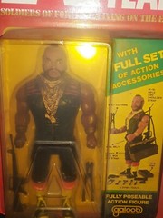 A-Team Galoob, Mr. T as B.A. Baracus,1983 (New On Card Action Figure) SUPER RARE