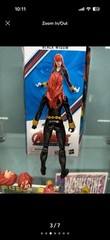 Marvel Legends Series Marvel Avengers Black Widow Action Figure w/ Gun, Alt Head