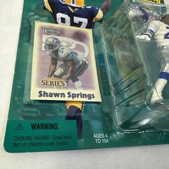 Shawn Springs 2000 Starting Lineup Figure Extended Series Seattle Seahawks New