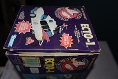 VTG 1984 Real Ghostbusters ORIGINAL Ecto-1 Vehicle 80s w box 100% Complete 7 fig