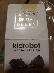 Kidrobot Special Edition 10th Anniversary DUNNY 3″ 10 Years 4 Months new in box