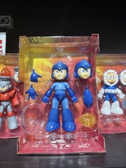 2024 Jada Toys – Mega Man 3-Figure Bundle: MEGA MAN, FIRE MAN, & ICE MAN